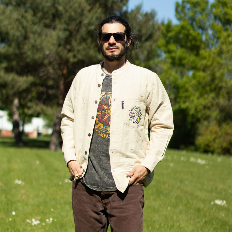 Nomad Sari Kathmandu Shirt - Stone - XXL product image