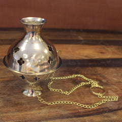 Hanging Brass Incense Burner product image 3
