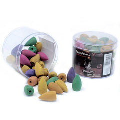 Tub of Assorted Back Flow Incense Cones (aprox 45) product image 3