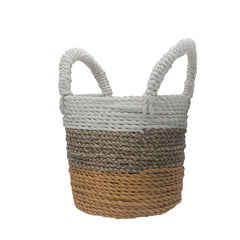 Seagrass Basket Set - Orange / Natural / White product image 3