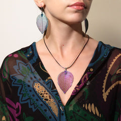 Necklace - Bravery Leaf - Multicoloured product image 3