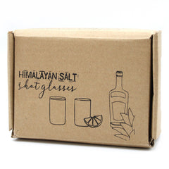 Set of 2 Himalayan Salt Shot Glasses & Wood Serving Stand product image 4