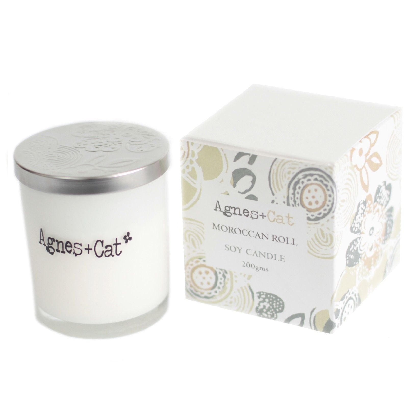 Agnes + Cat Votive Candle - Moroccan Roll product image