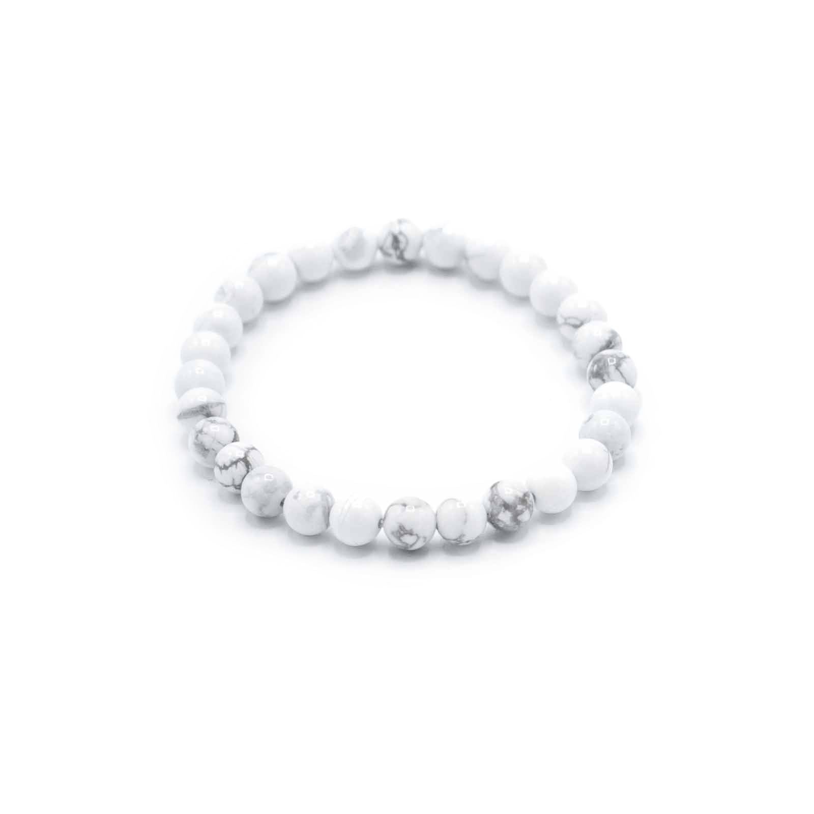 Gemstone Manifestation Bracelet - White Jasper - Peace product image