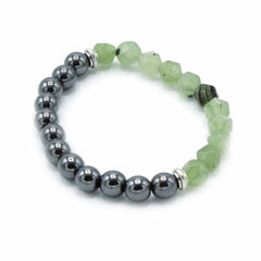 Faceted Gemstone Bracelet - Magnetic Jade product image 2