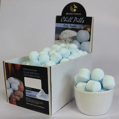 1.3Kg Box of Chill Pills (Mini Bath Bombs) - Baby Powder product image 3