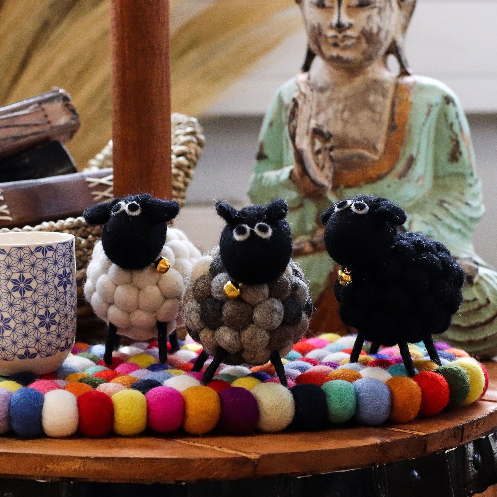 Little Felt Sheep - Black product image