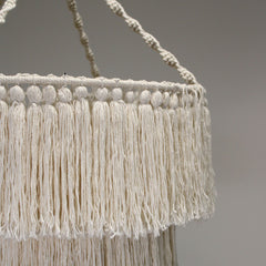 Macrame Soft Chandelier - Natural product image 3