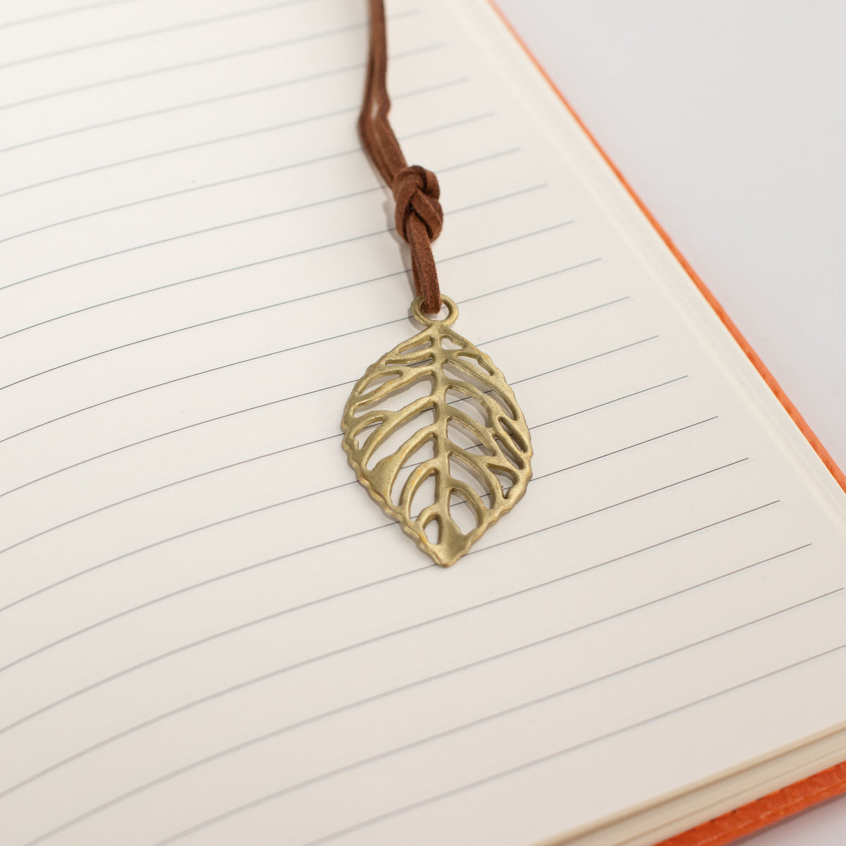 A5 Intention Note Book - LCD Wipe Screen - Orange Leather Effect - 80 Leafs - product image 4