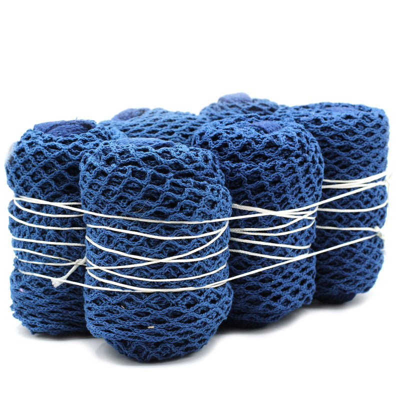 Pure Cotton Mesh Bag - Denim product image