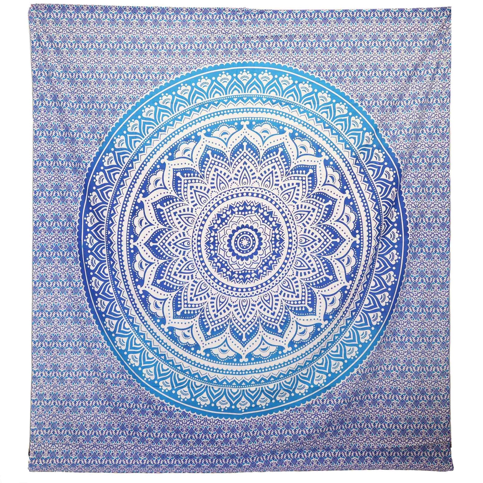 Wall Hanging / Beach Spread - Umrao Mandala - Blue product image