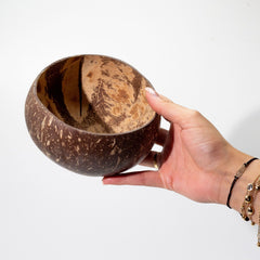 Large Natural Coconut Bowl product image 2
