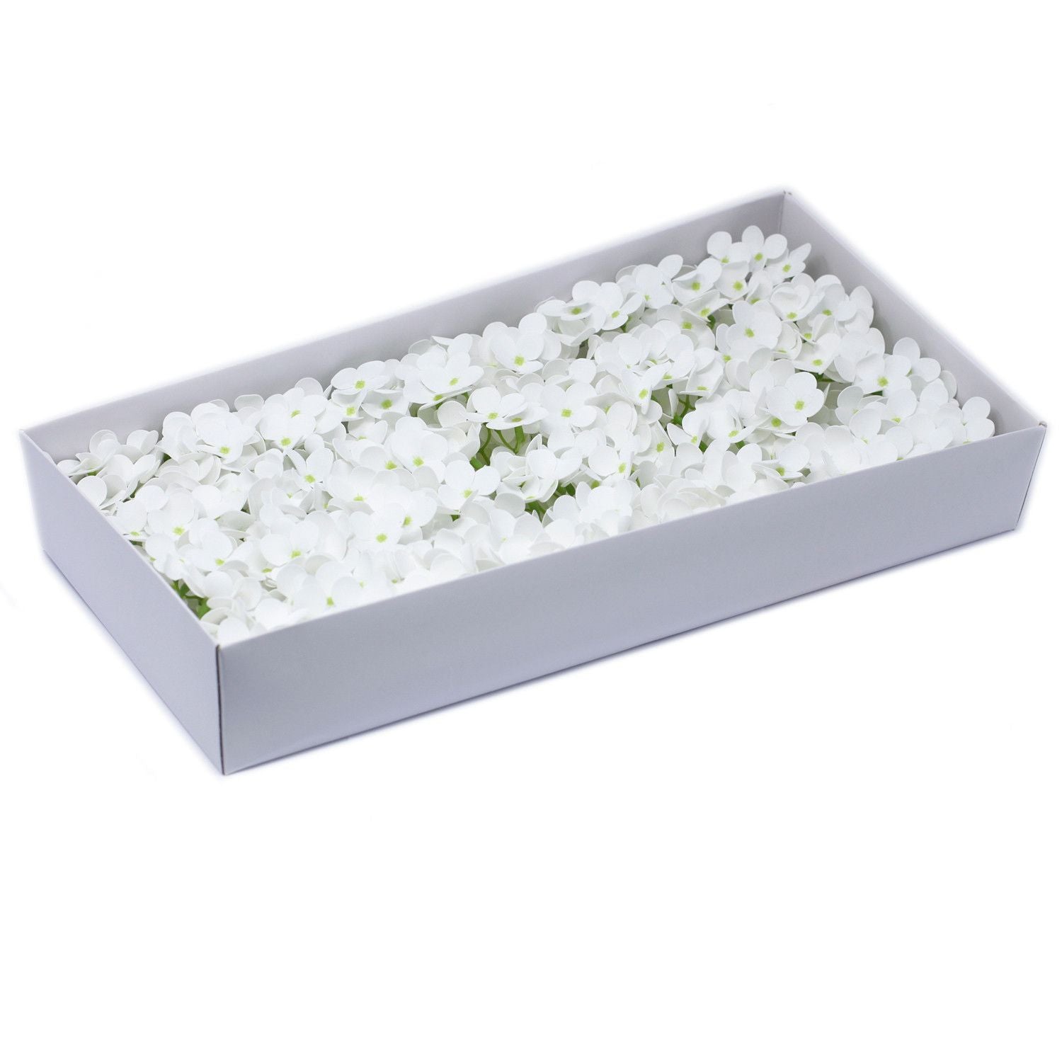 Craft Soap Flowers - Hyacinth Bean - White product image