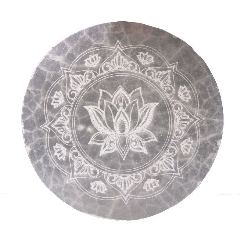 Medium Charging Plate 10cm - Lotus Mandala product image