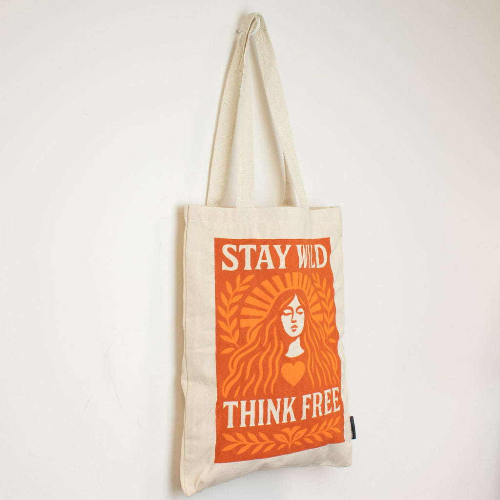 Nomad Sari Iconic Toni Tote Bag - Stay Wild - Natural 10oz product image 6