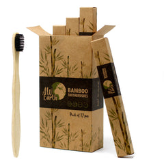 Bamboo Toothbrush - Charcoal Medium Soft product image 6