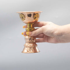 Copper Ritual Goblet with Tree of Life 10x15cm product image 2