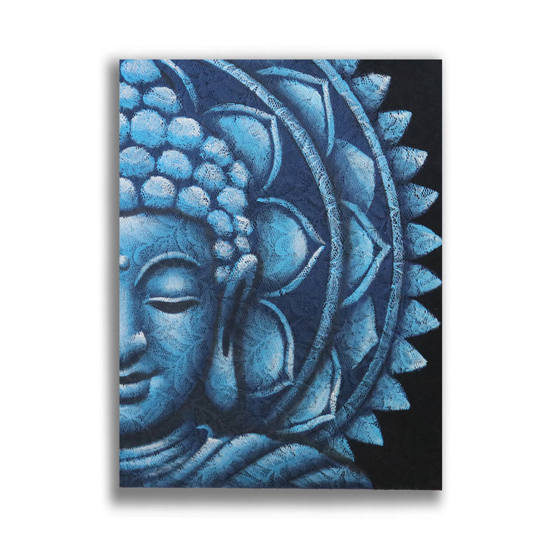 Blue Half Buddha Mandala 60x80cm product image