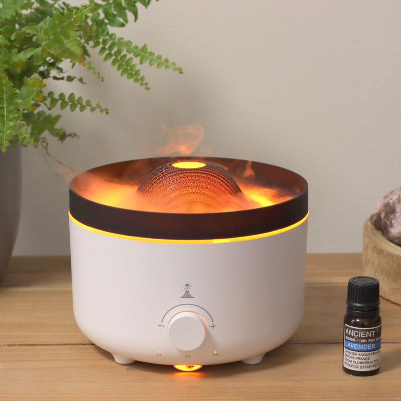 Large Volcano Effect Aroma Diffuser (plug) Two Colours - 560ml product image