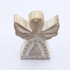 Mango Wood Angel - Whitewash product image 7