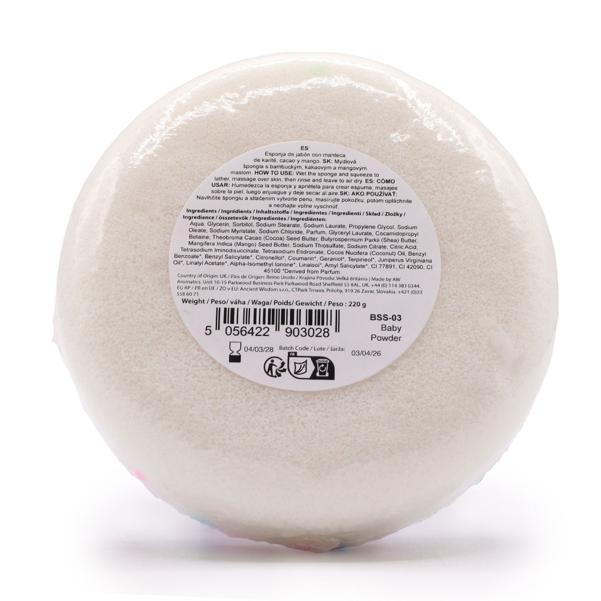 Butter Bubble Soap - Baby Powder product image 2
