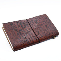 Handmade Leather Journal - Be the Change - Brown (80 pages) product image 2