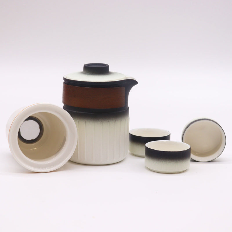 Travel Ceramic Teapot Set - Three Friends - Travel Pack product image
