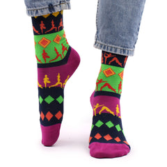 Hop Hare Bamboo Socks S/M - Yoga Poses product image