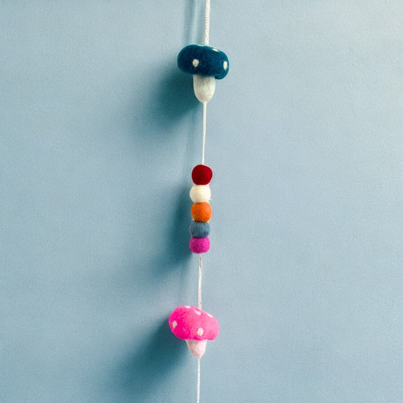 Felt Wall Hanging - Mushrooms (random colours) product image