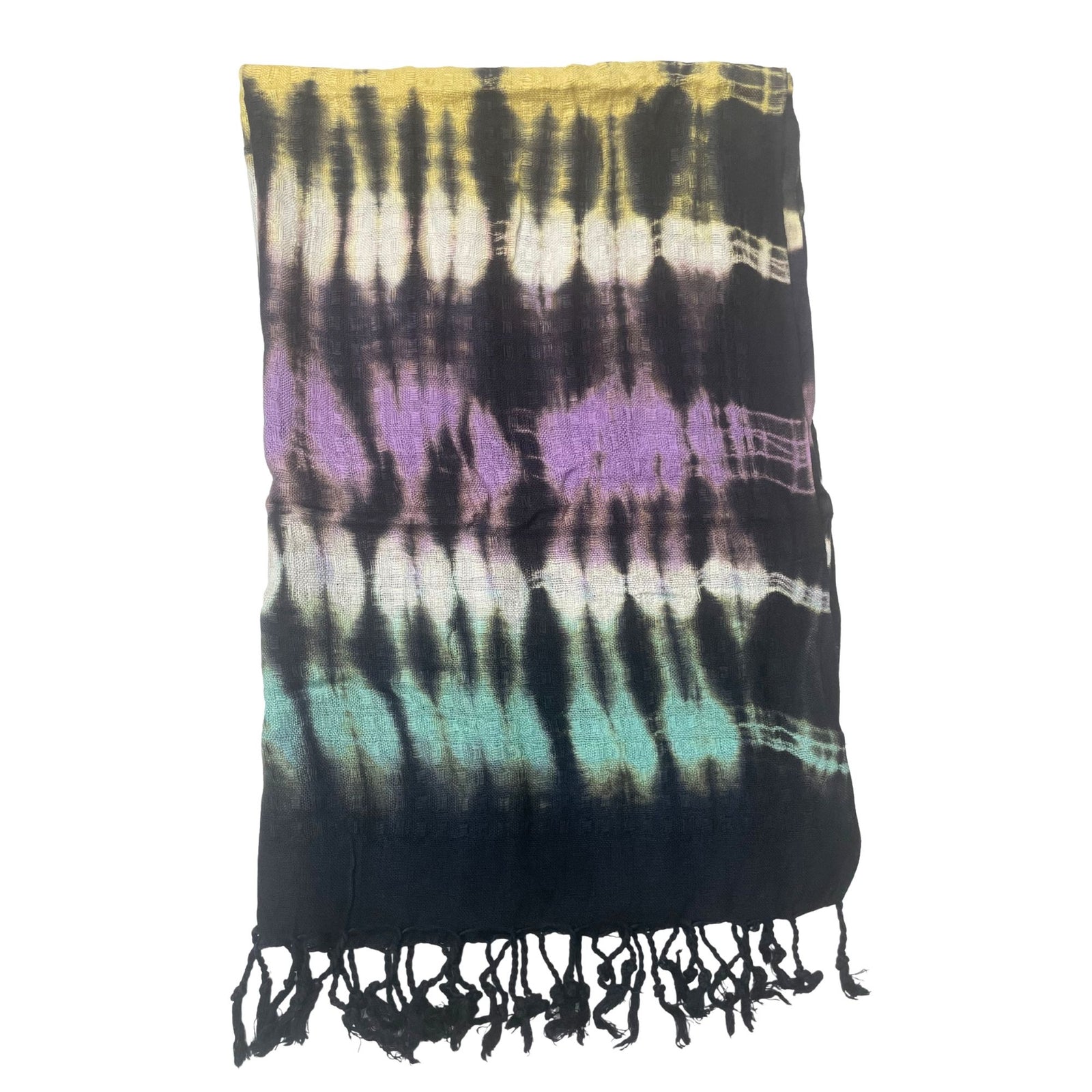 Boho Java Art Stole/Scarf - Multi Stripes - 62x200cm product image