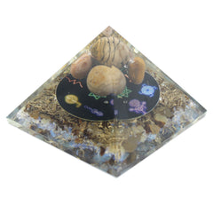 Orgonite Pyramid - Midnight Reiki - 70mm product image 2