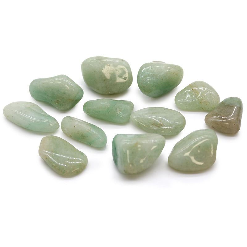 Medium African Tumble Stones - Aventurine product image