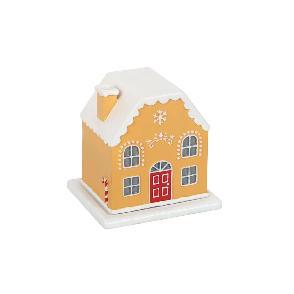 Candy Cane Gingerbread House Incense Cone Holder - product image 2