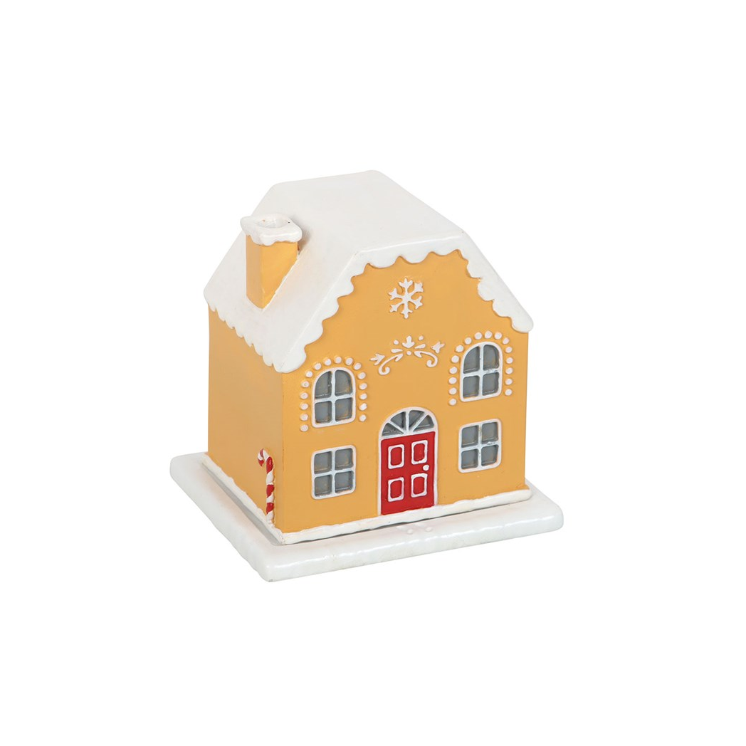 Candy Cane Gingerbread House Incense Cone Holder - product image 2