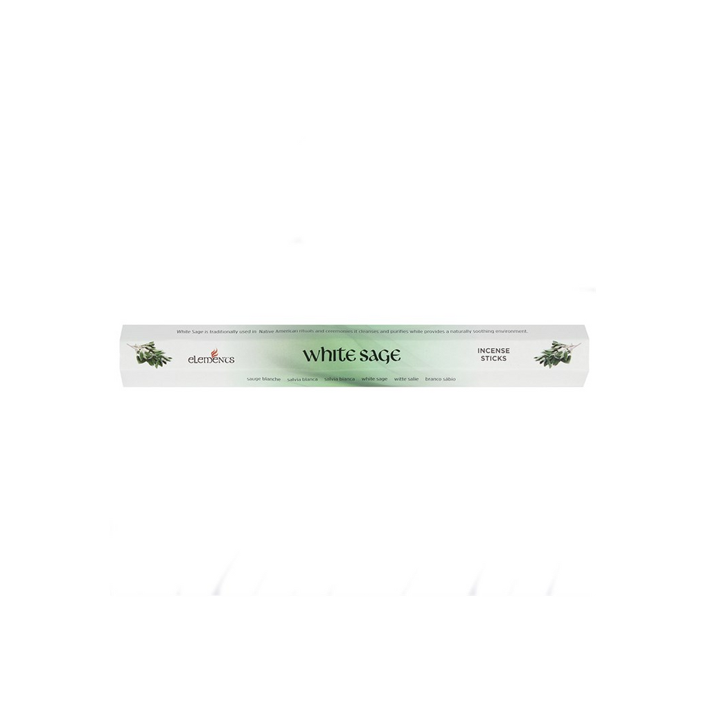 Set of 6 Packets of Elements White Sage Incense Sticks - product image 2