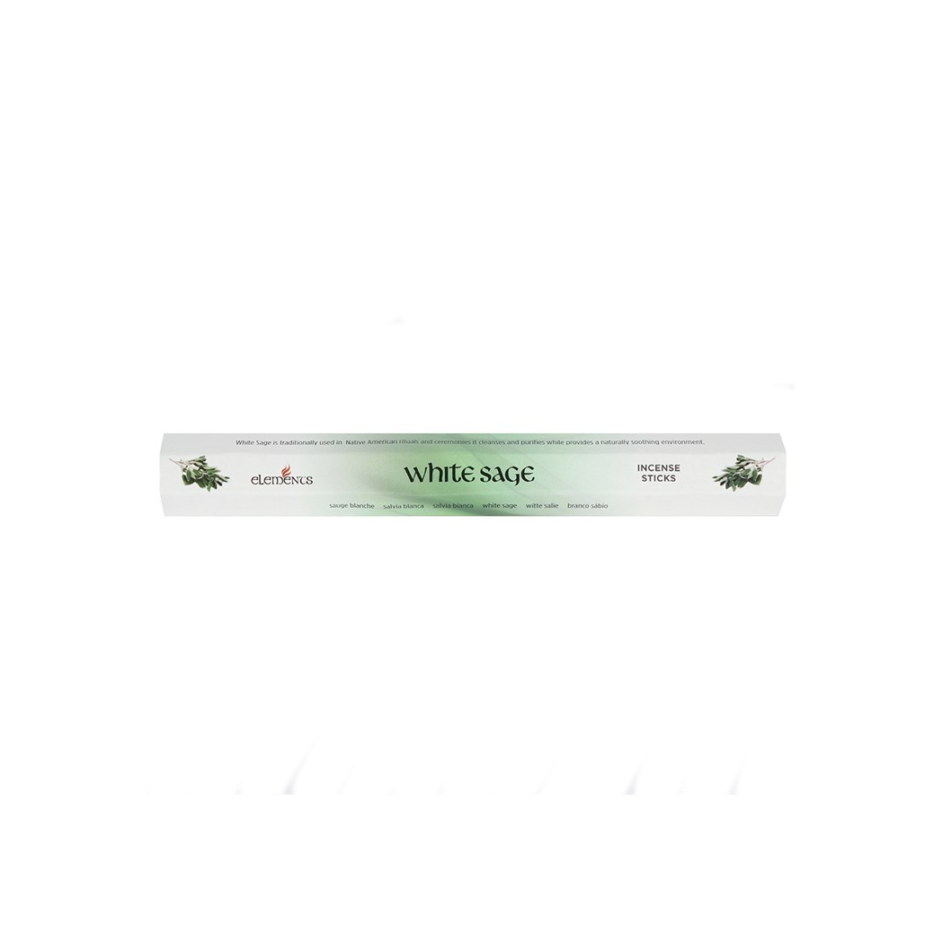 Set of 6 Packets of Elements White Sage Incense Sticks - product image 2