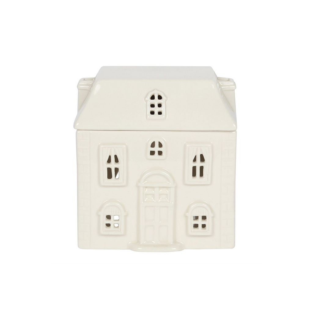 White Ceramic House Oil Burner - product image 3