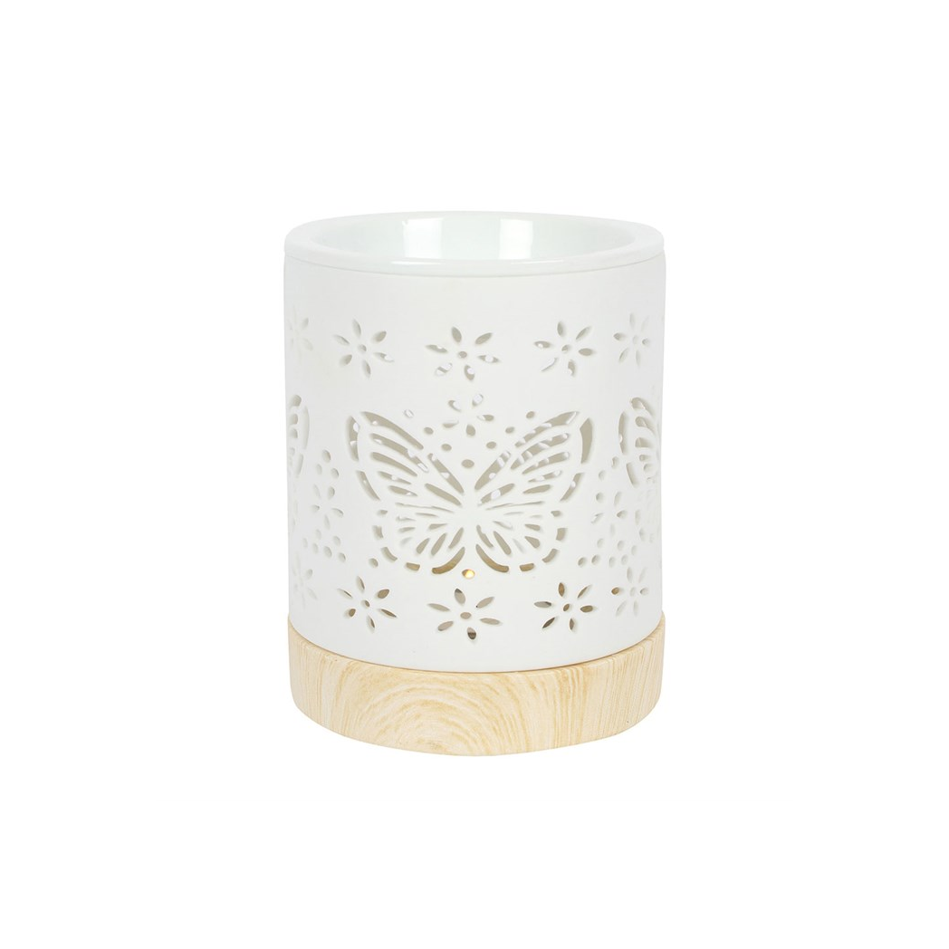 Matte Ceramic Butterfly Oil Burner - product image 2