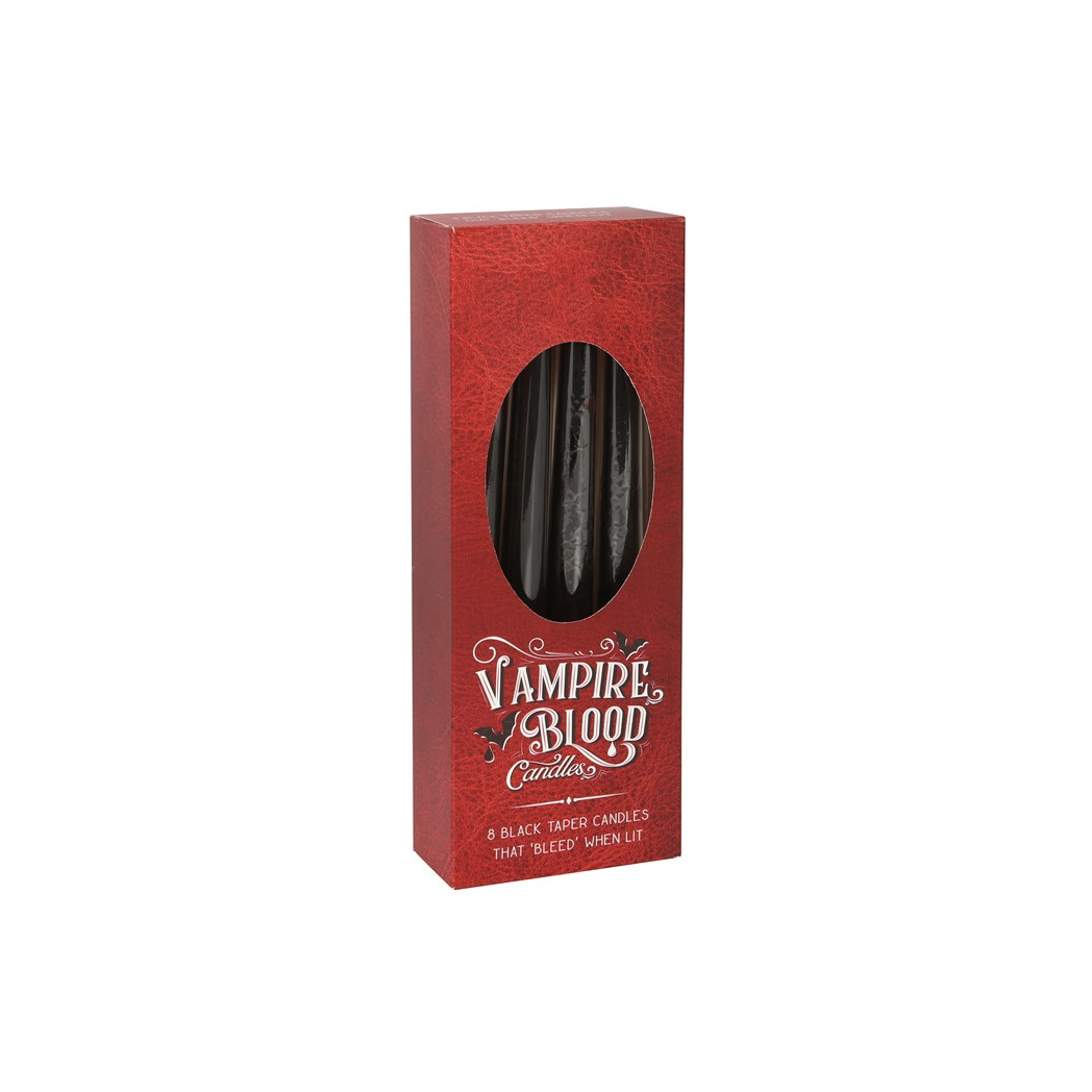 Set of 8 Vampire Blood Taper Candles - product image 4