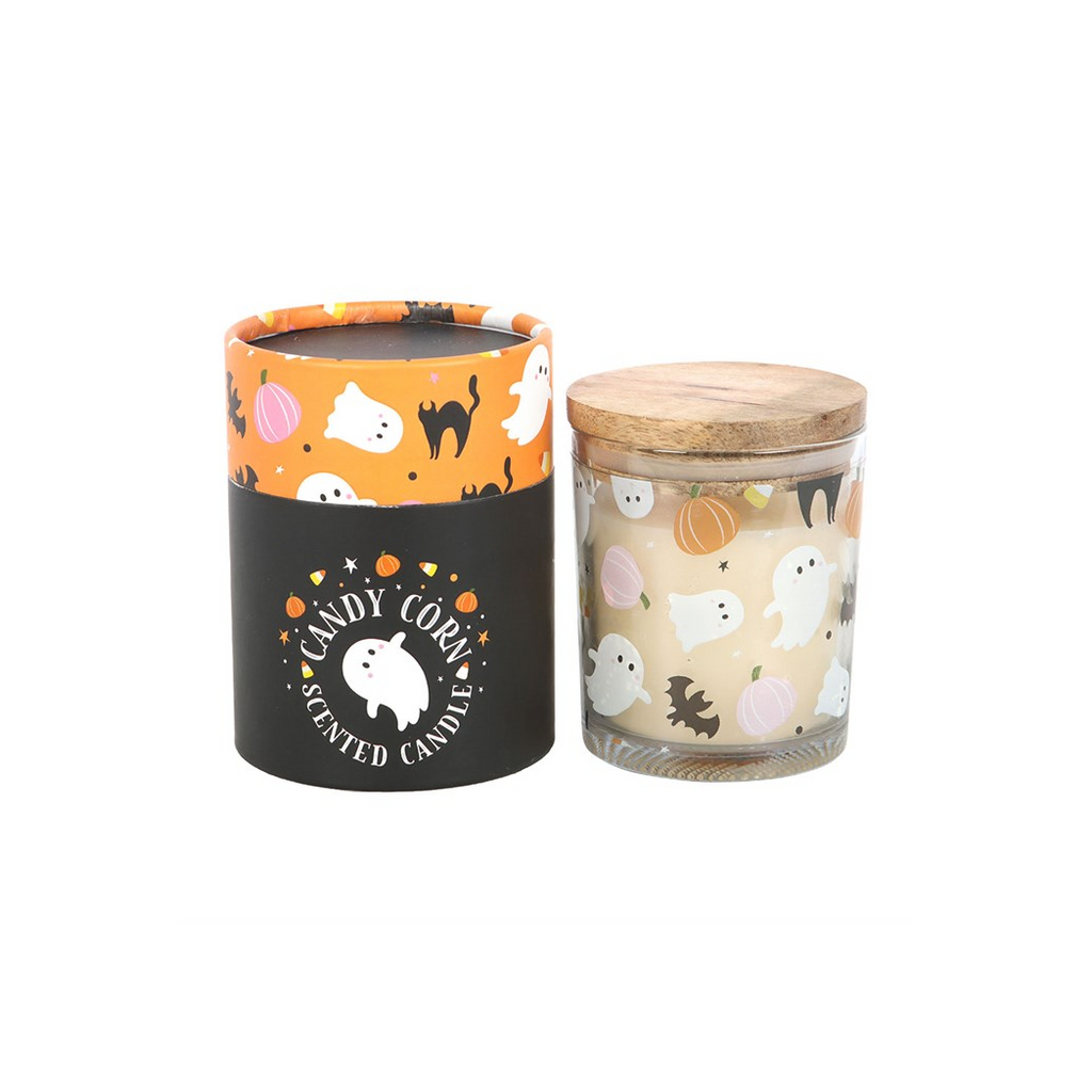 Sweet and Spooky Candy Corn Candle - product image 2