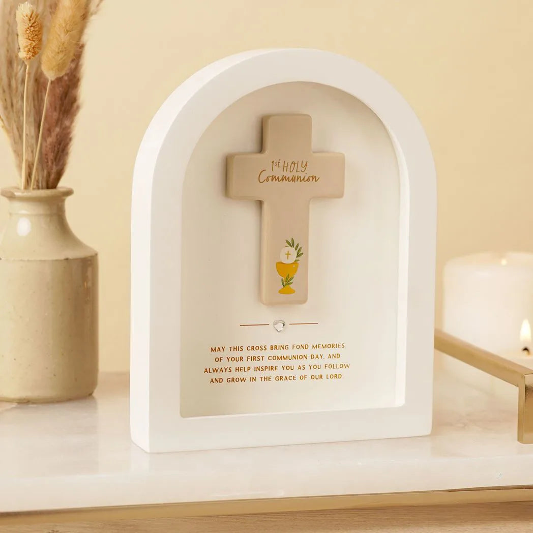 Faith & Hope Framed Plaque - 1st Communion - image 2