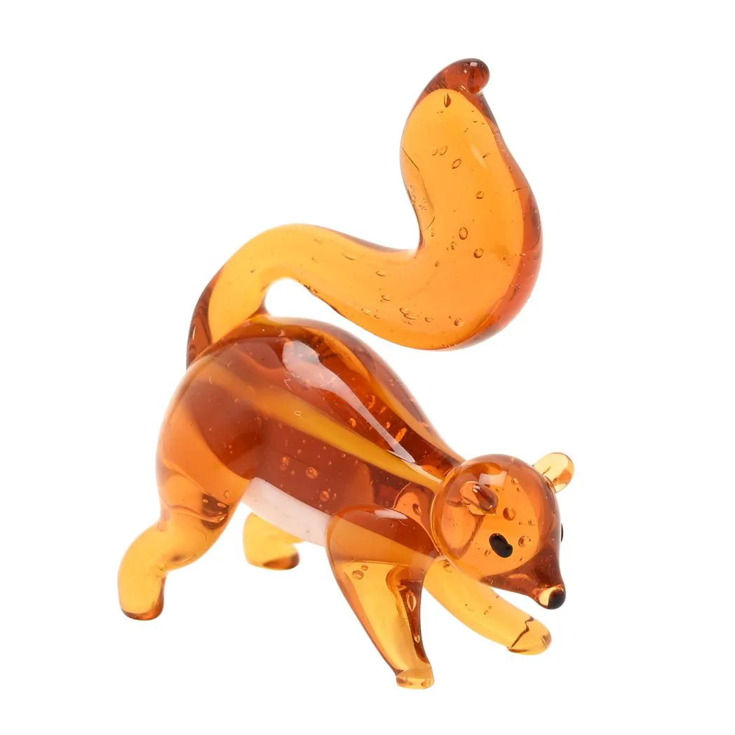 Objets D'art Miniature Glass Figurine - Squirrel - image 2