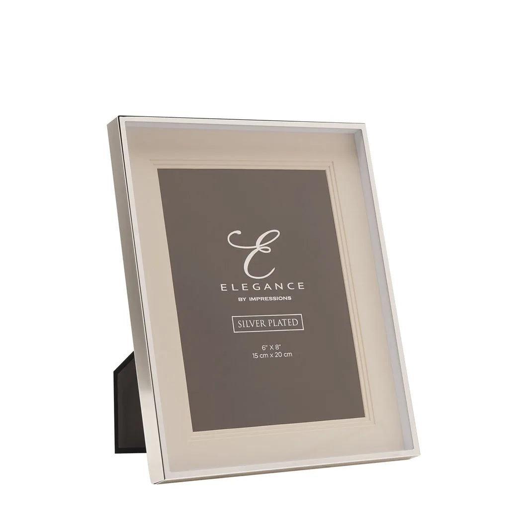 Elegance Silverplated Triple Layer Mount Photo Frame 6" x 8" - image 2