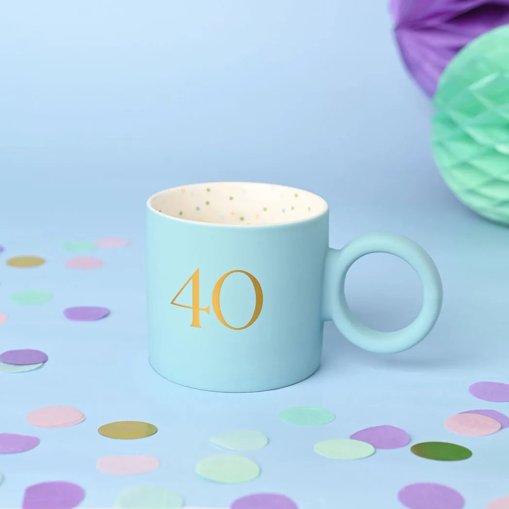 Confetti Mug Blue - 40 - image 2