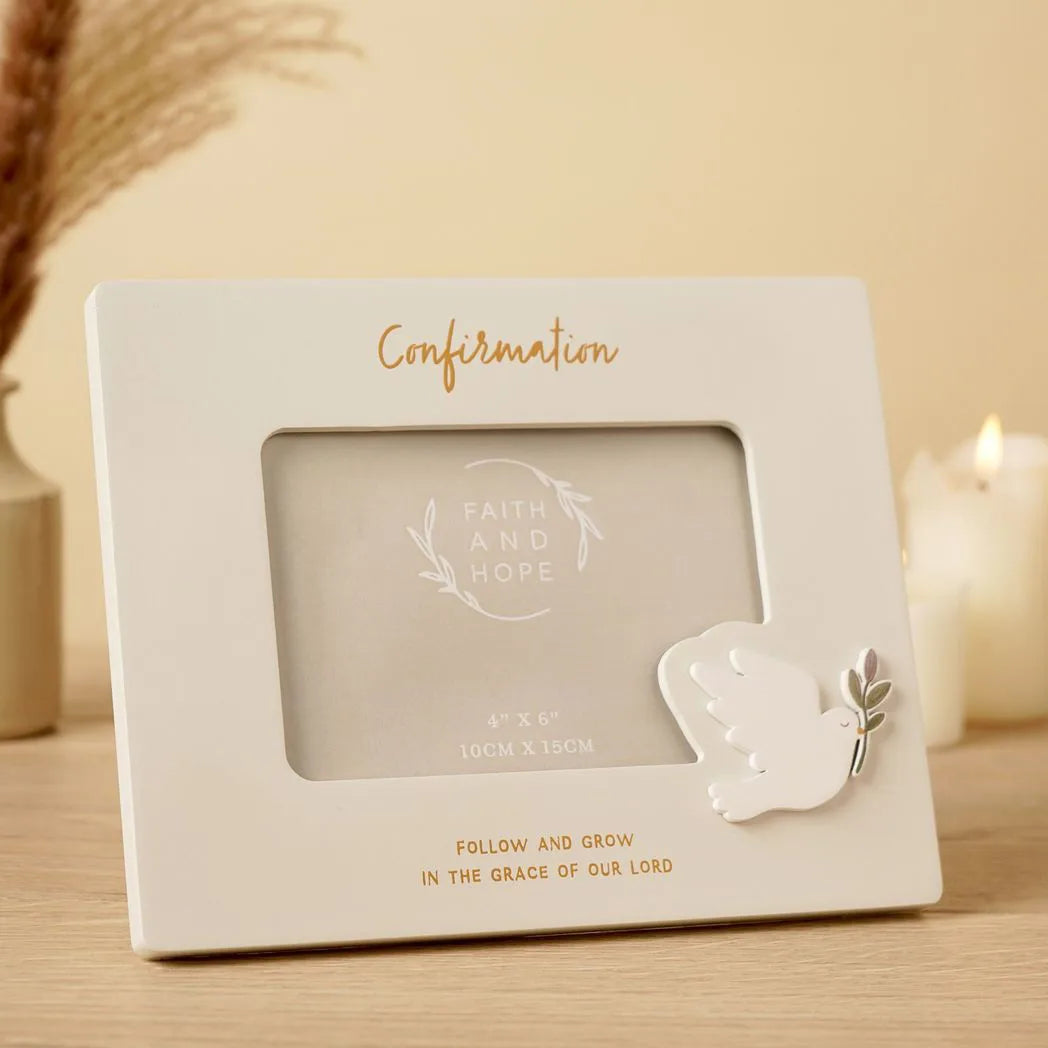 Faith & Hope Photo Frame 6'' x 4'' - 1st Confirmation - image 2