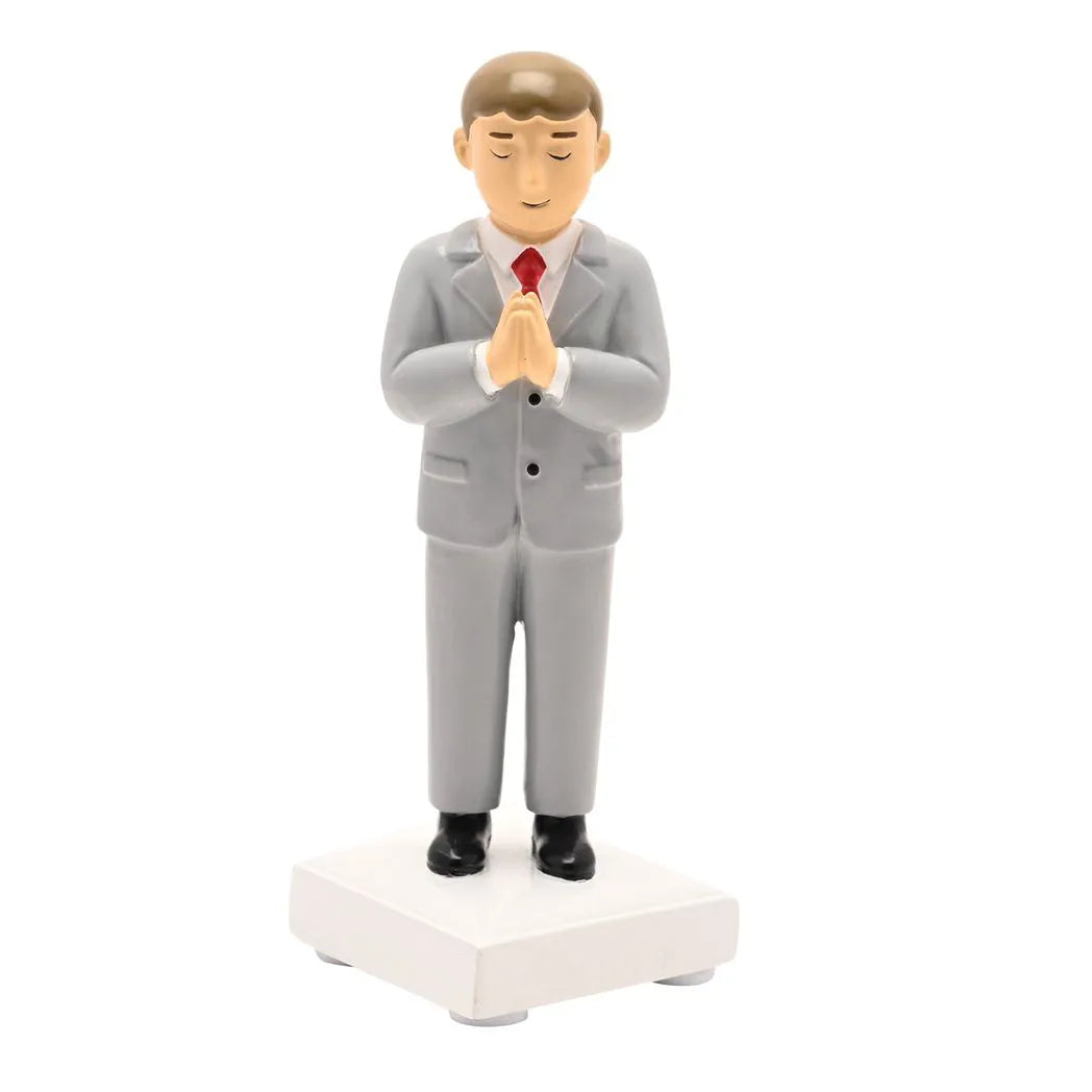 Faith & Hope Figurine - Communion Boy - Brown Hair - image 3
