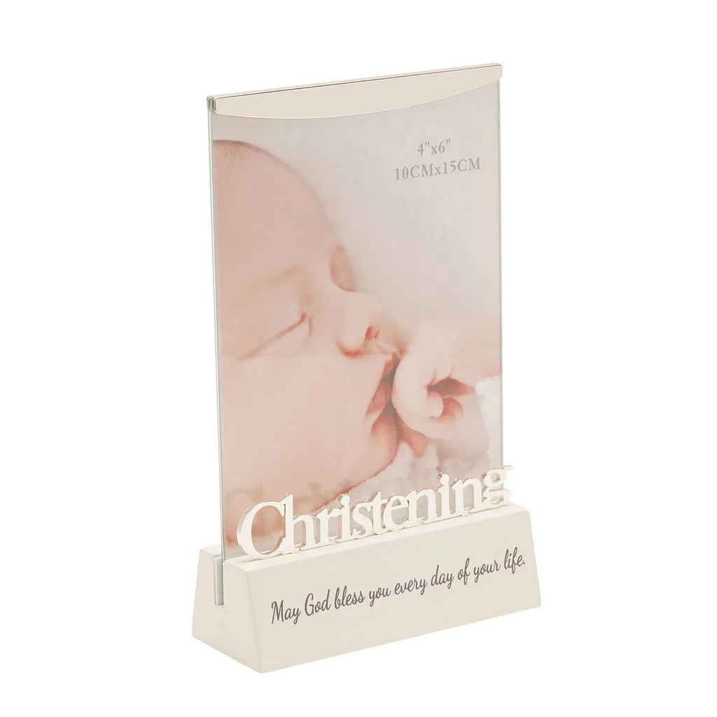 Faith & Hope Word Block Frame - Christening - image 3