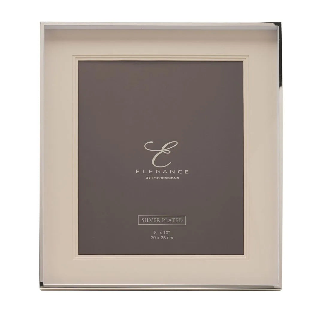 Elegance Silverplated Triple Layer Mount Photo Frame 8" x 10" - image 3