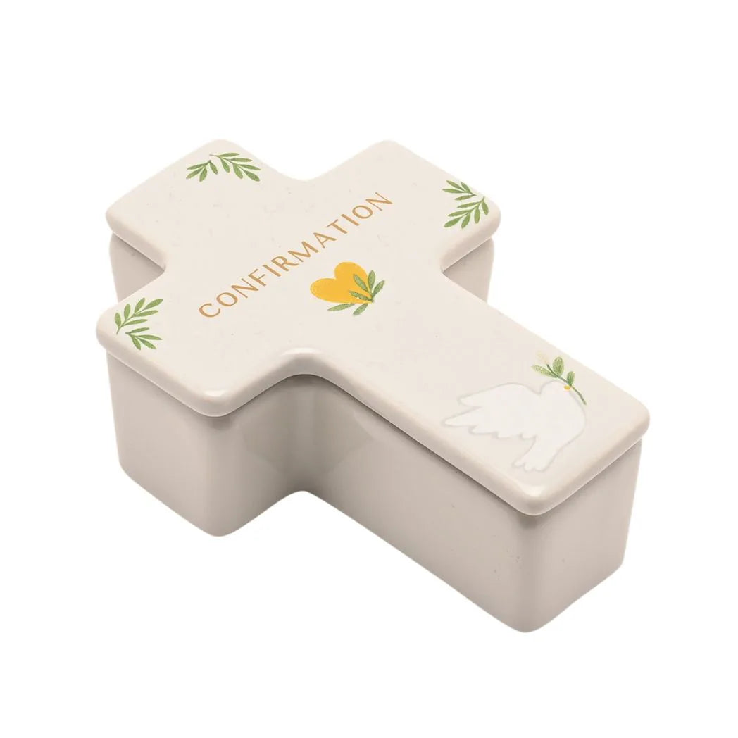 Faith & Hope Cross Trinket Box - Confirmation - image 3