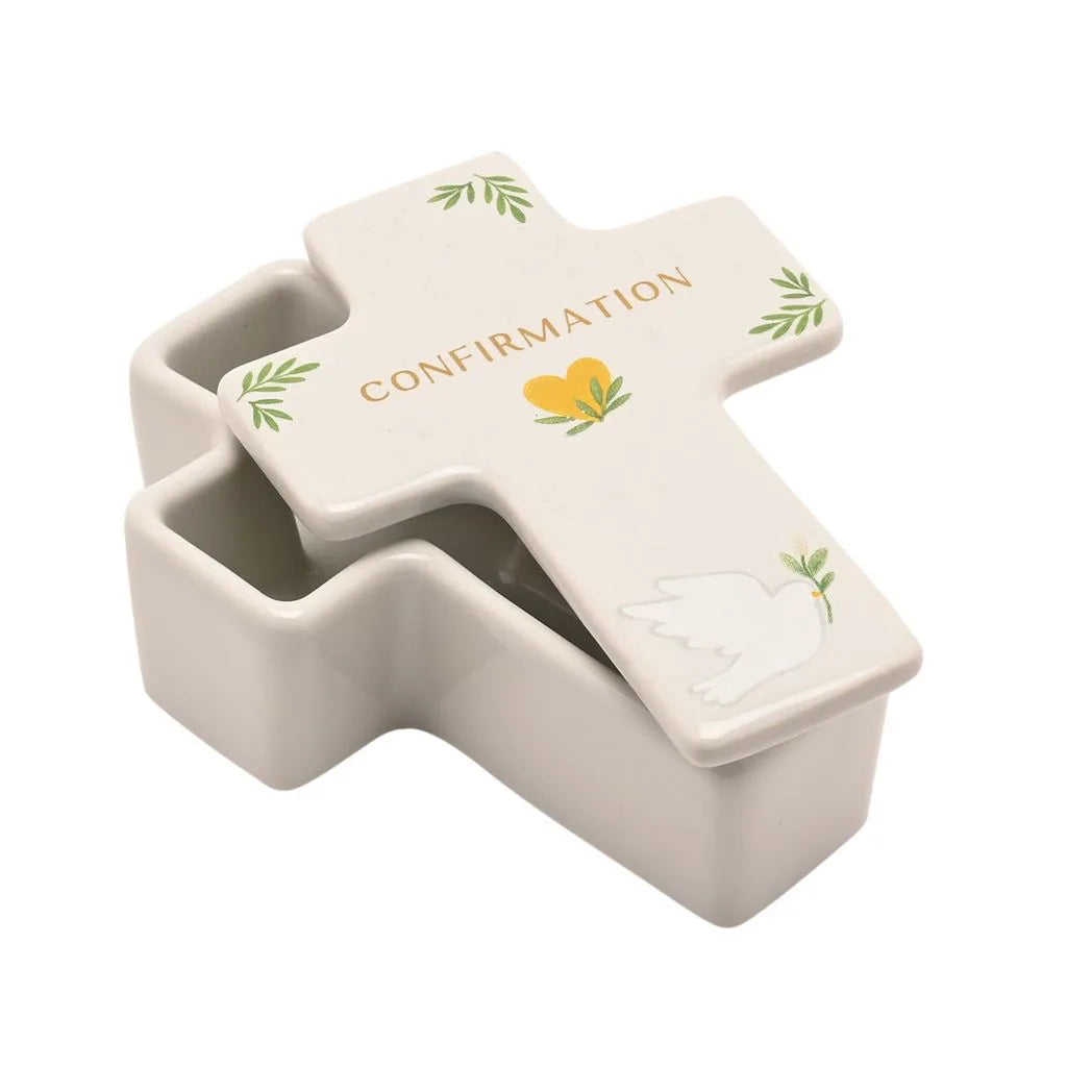 Faith & Hope Cross Trinket Box - Confirmation - image 4